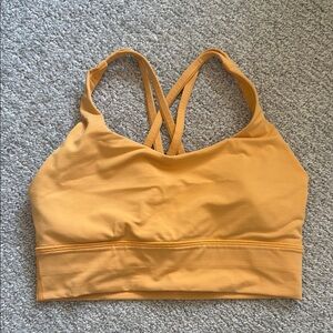LULULEMON Energy Sports Bra in Mango Dream Size 8